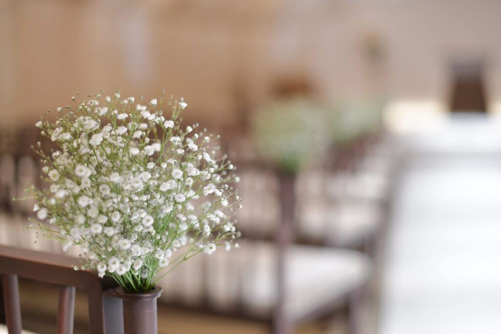 結婚式映像の写真