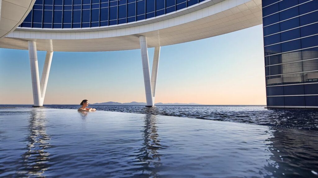 ラグーナベイコートの大浴場｜インフィニティ風呂