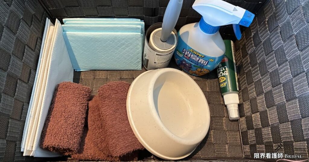 ラグーナベイコートの部屋の犬アメニティ